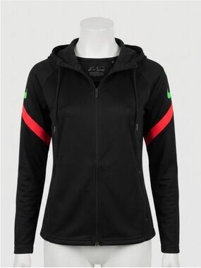 Nike Strike 21 Hooded Track
Jacket Black Red Med